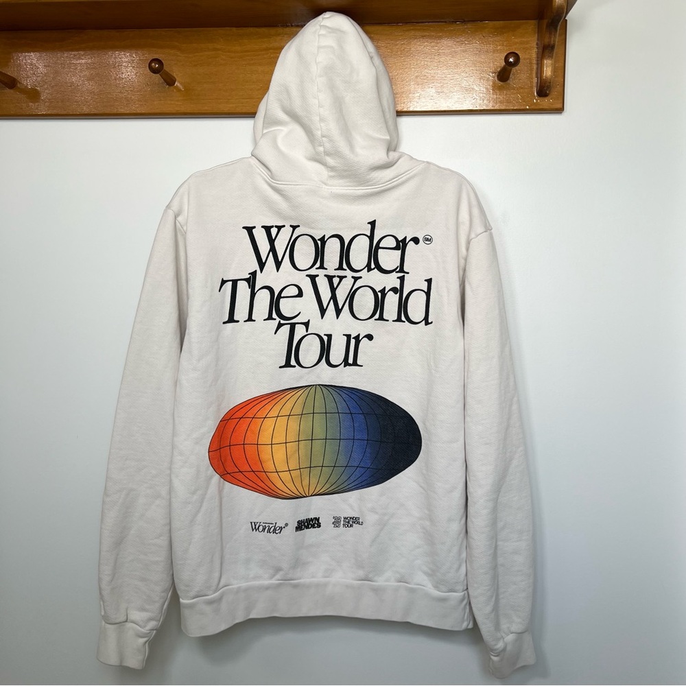 Shawn Mendes Wonder The World Tour Merch Hoodie size S